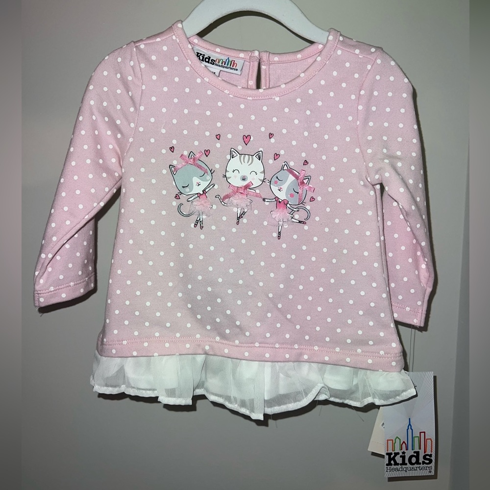 6 NWT - 12 month girl clothing.